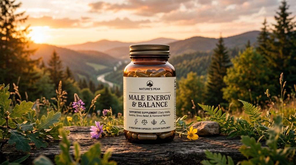 Nature's Peak Male Energy & Balance - Prirodni dodatak prehrani za mušku vitalnost